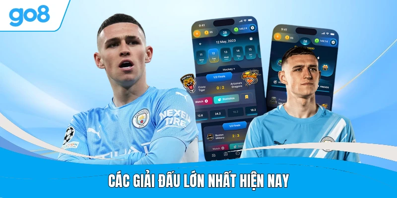 Các giải đấu lớn nhất hiện nay