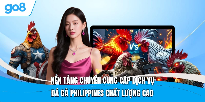 Nền tảng chuyên cung cấp dịch vụ đá gà Philippines chất lượng cao