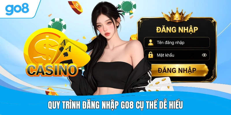 Quy trình đăng nhập GO8 cụ thể dễ hiểu